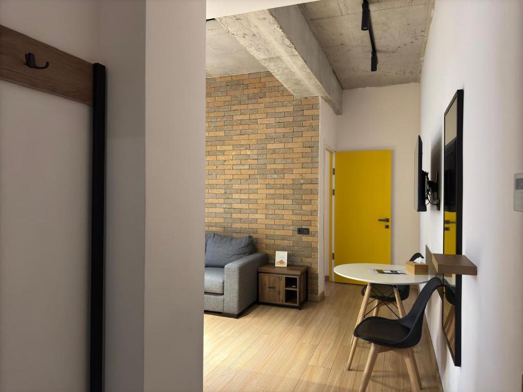 Posezení v ubytování Rooms Apart-Hotel by RED