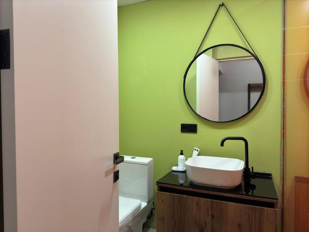 Koupelna v ubytování Rooms Apart-Hotel by RED