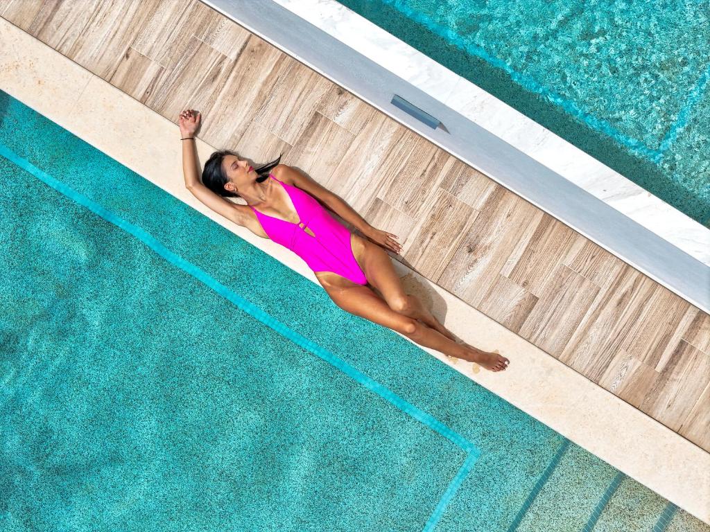 The swimming pool at or close to Sarantis Hotel