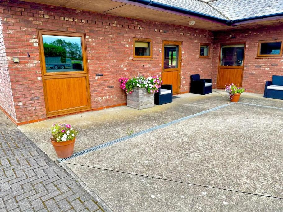 Bygningen som feriehuset ligger i