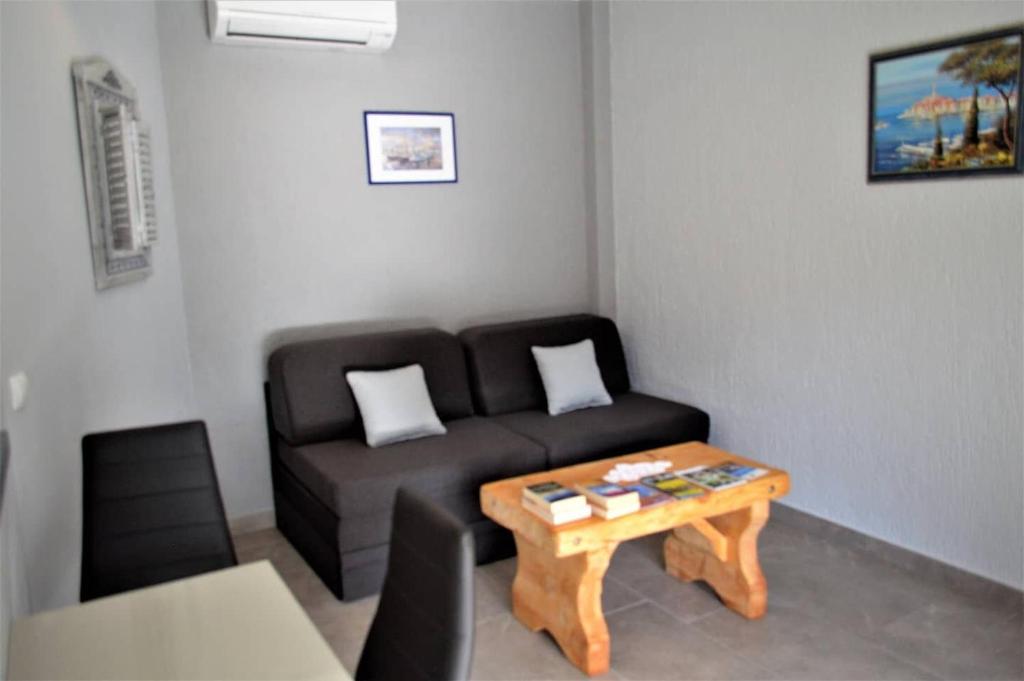 Posezení v ubytování Apartments Leonard