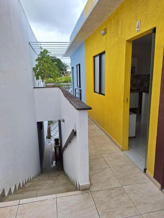 Balkón nebo terasa v ubytování Pousada Caribe Milagrense