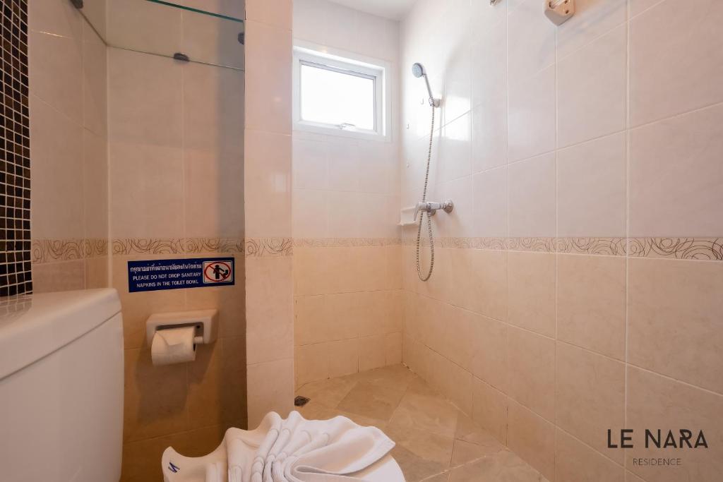 Koupelna v ubytování Le Nara Residence