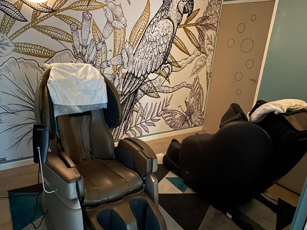 Posezení v ubytování Le Noctambulle Spa