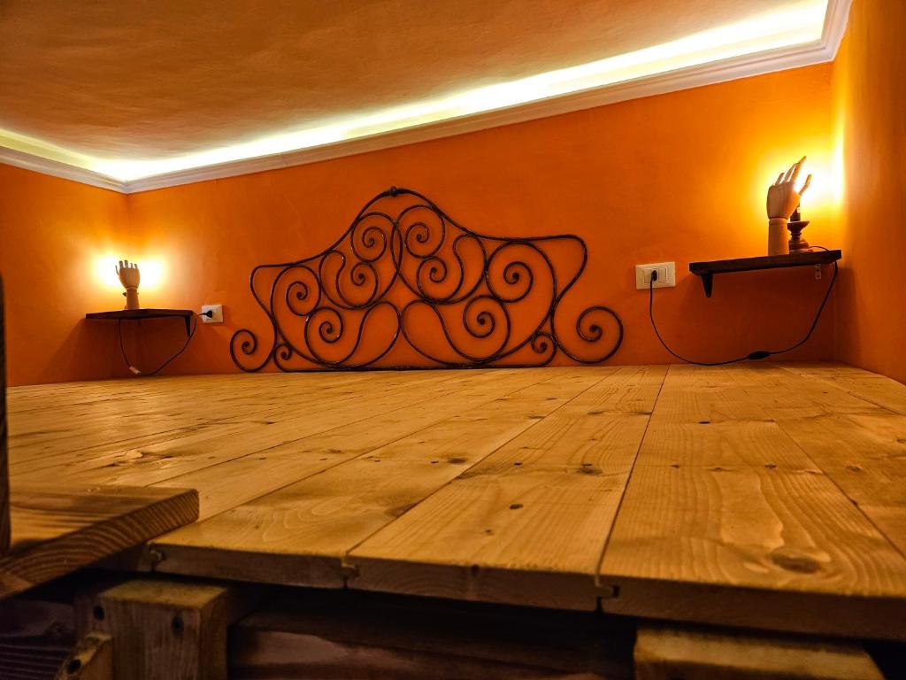 Postel nebo postele na pokoji v ubytování L' Antico lavatoio