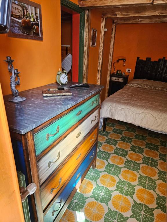 Postel nebo postele na pokoji v ubytování L' Antico lavatoio