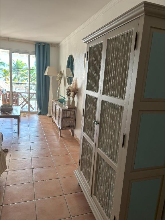 Balkón nebo terasa v ubytování Appartement Bleu de Sable VUE MER résidence de vacances