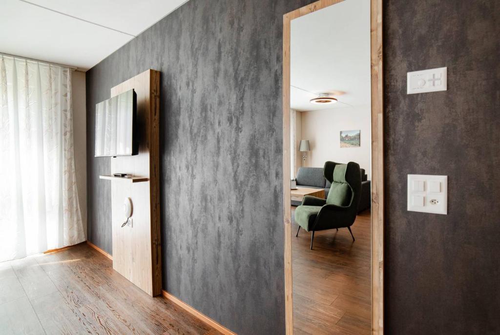 Posezení v ubytování Wohntel - wohnen wie im Hotel