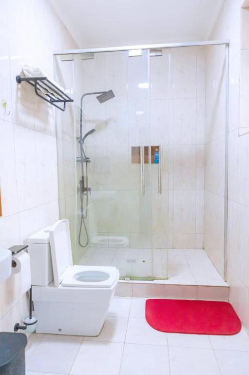 Bilik mandi di Simba Apartment KAZE