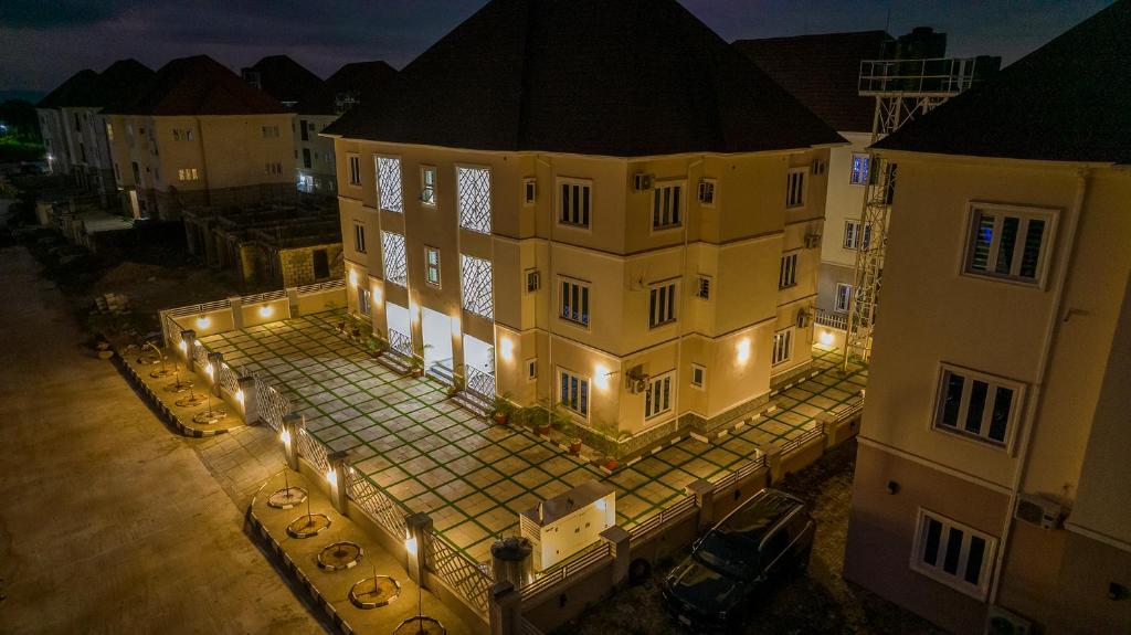 Budova, kde se apartmán nachází