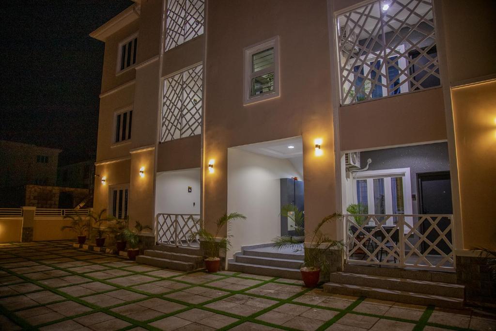 Budova, kde se apartmán nachází