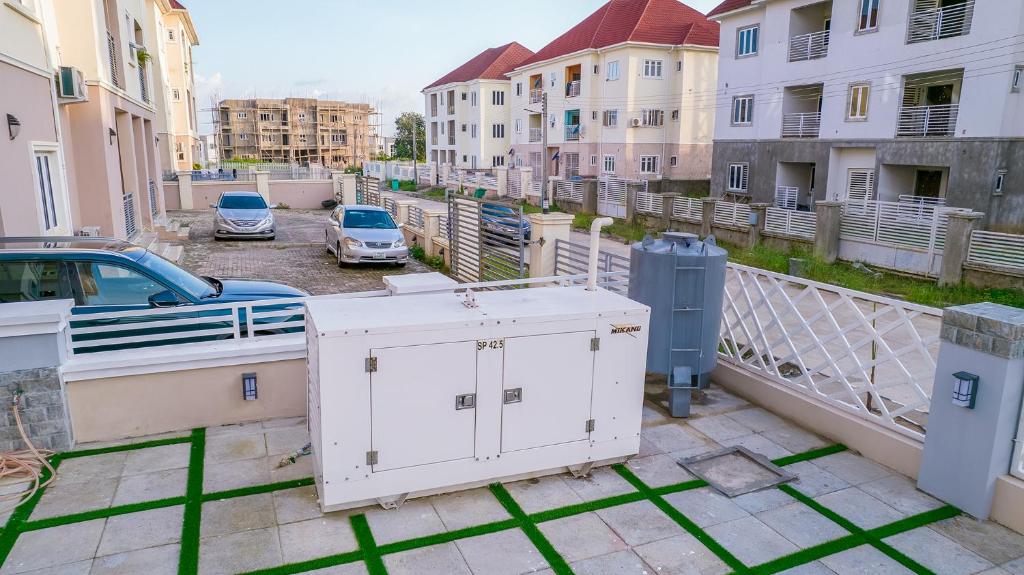 Budova, kde se apartmán nachází