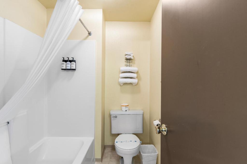 Koupelna v ubytování Cashmere Inn