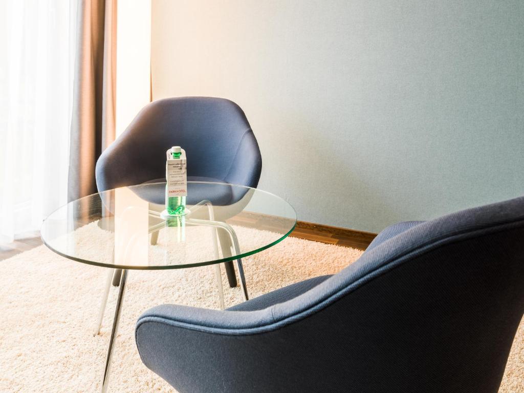 Posezení v ubytování Park Hotel Zug