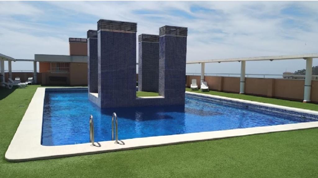 Bazén v ubytování APCOSTAS Mar de Oropesa I - Playa de la Conxa nebo v jeho okolí