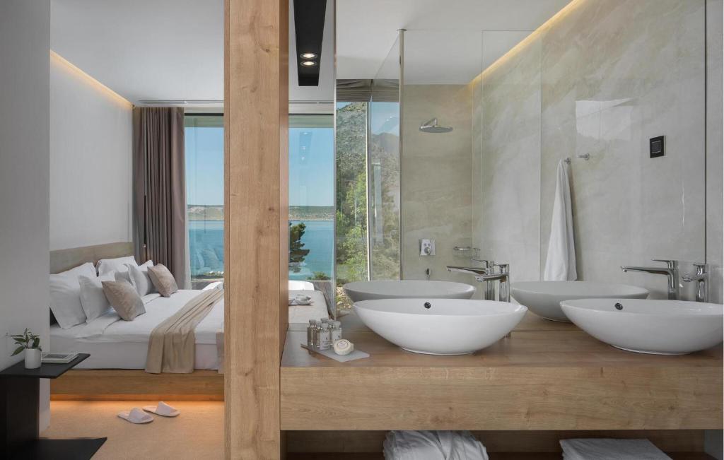 Kúpeľňa v ubytovaní Villa Anastazia