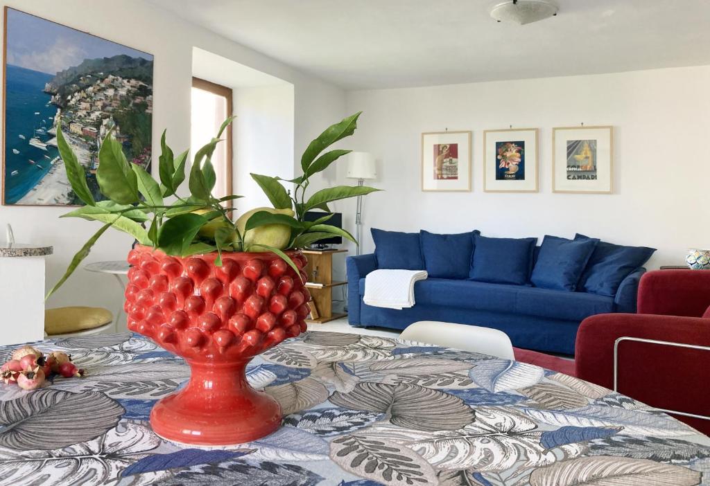 Χώρος καθιστικού στο Massa Apartment