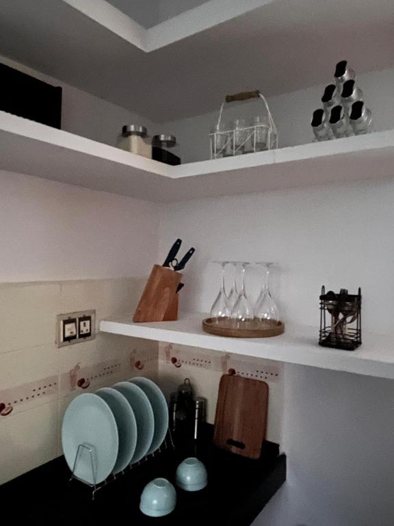 Kuchyň nebo kuchyňský kout v ubytování MyYearlyStay in Udupi