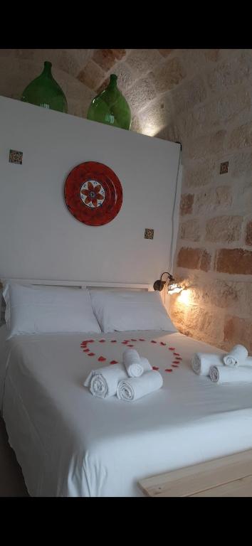 Postel nebo postele na pokoji v ubytování B&B Giada&Chiara