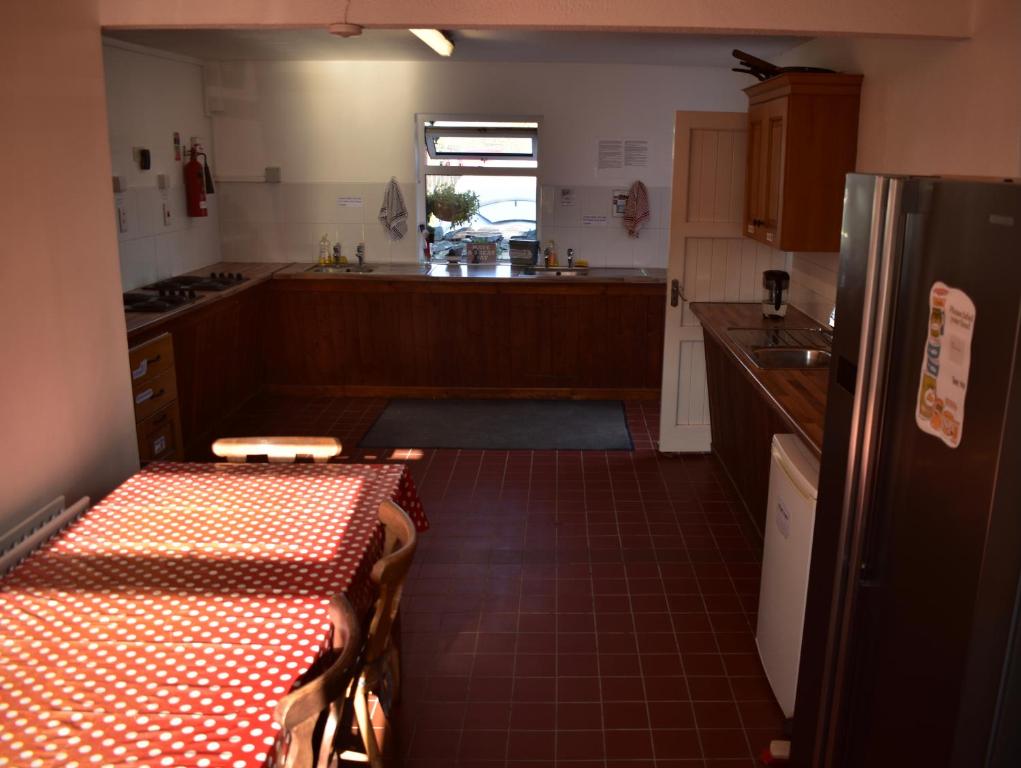 Kuchyň nebo kuchyňský kout v ubytování Doolin Glamping