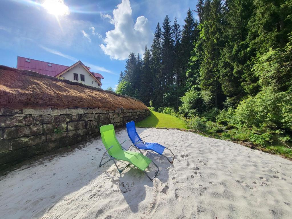 Příroda nedaleko penzionu