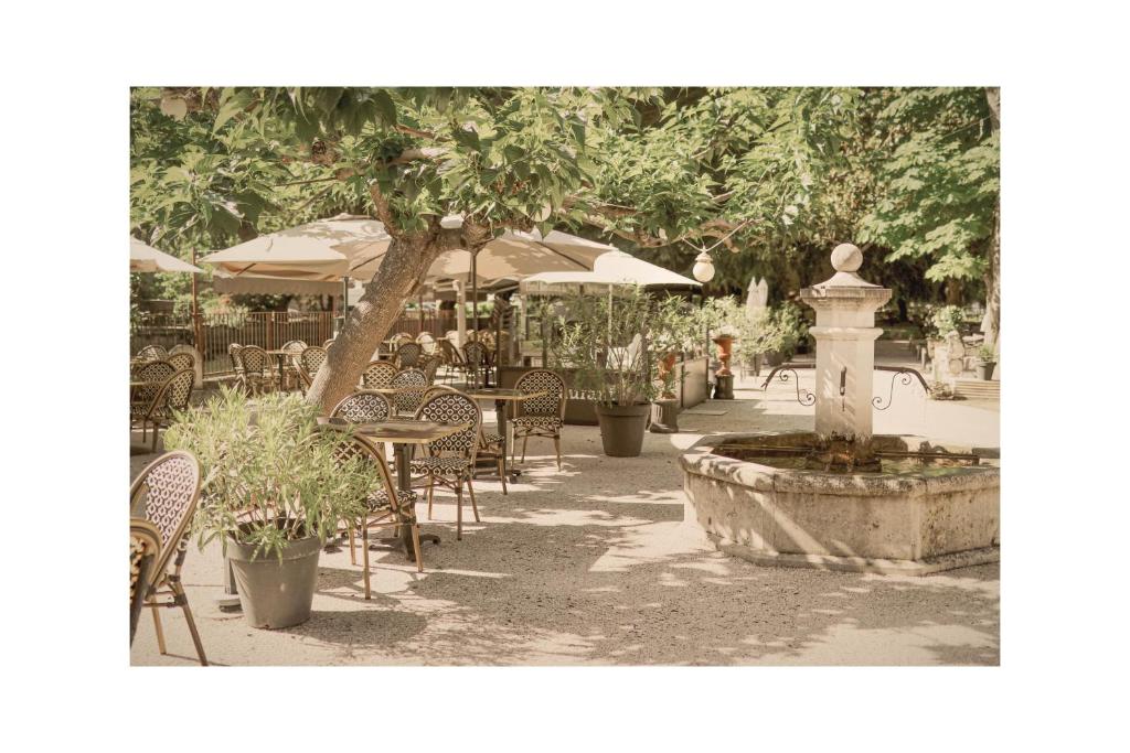 Zahrada ubytování Hotel Restaurant du Parc en Bord de Rivière