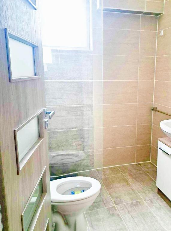 Koupelna v ubytování Ferienwohnung Stainach