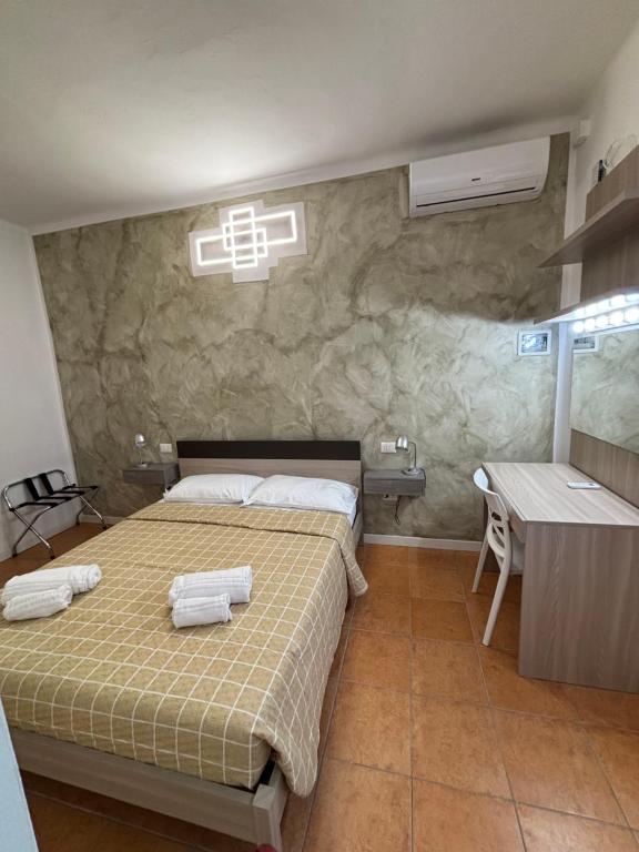 Postel nebo postele na pokoji v ubytování Casa Corte 25