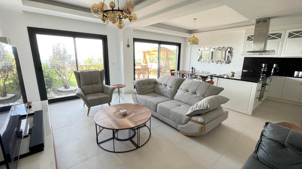 Posezení v ubytování Villa DS Luxury