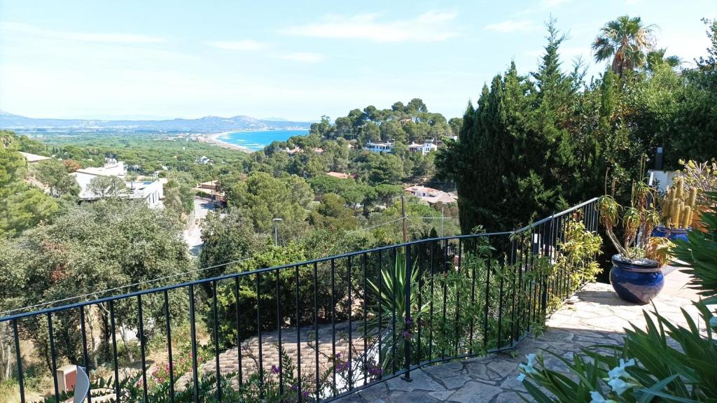 a view from the balcony of a house at Chaguimama Sea in Begur