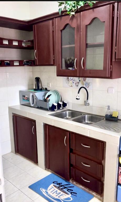 Dapur atau dapur kecil di Beulah Land Guest Home