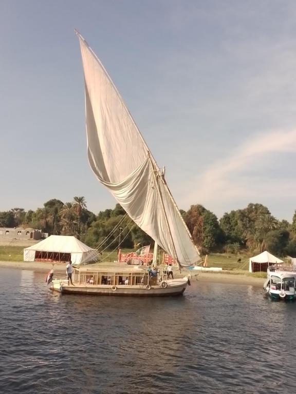 Příroda nedaleko ubytování na lodi