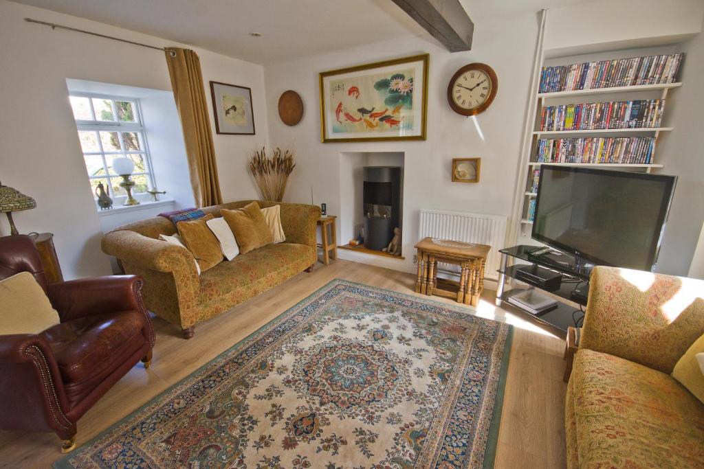 Posezení v ubytování Duck Cottage - Pet-friendly Traditional Rural Home