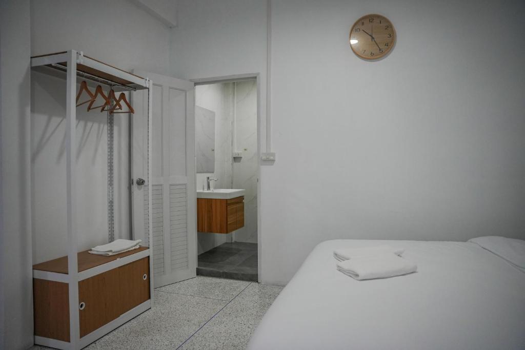 Postel nebo postele na pokoji v ubytování Scenario Cafe and Hostel