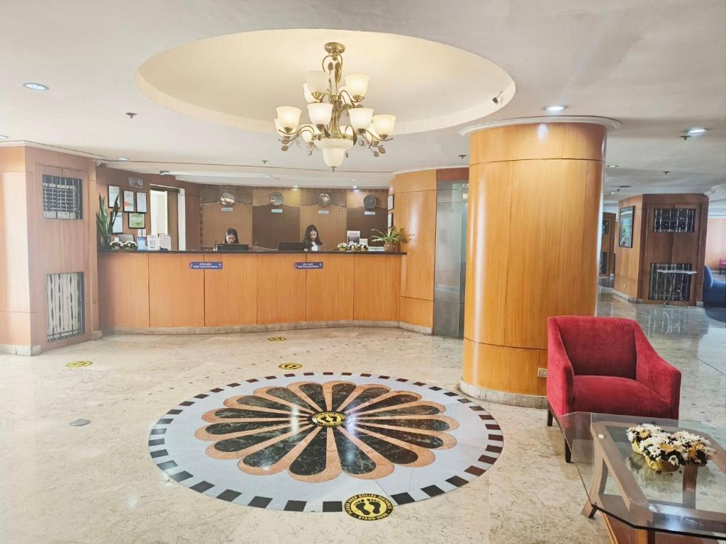 Vstupní hala nebo recepce v ubytování Pearl Manila Hotel