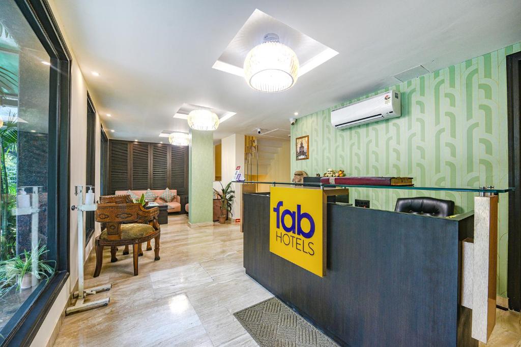 Posezení v ubytování FabHotel Aashraye