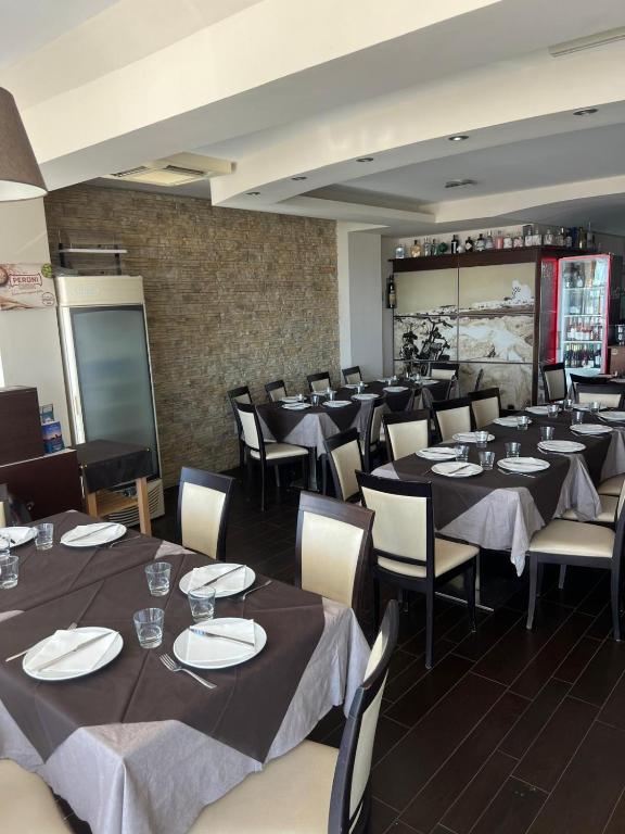 Restaurace v ubytování Nauticus Hotel Ugento