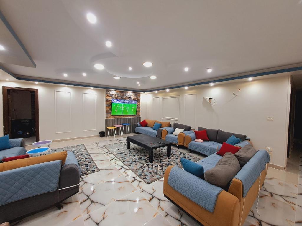 Χώρος καθιστικού στο Nile Bride