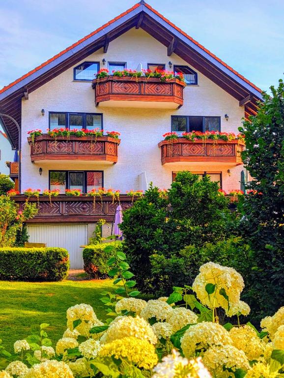 Zahrada ubytování Gästehaus Regina