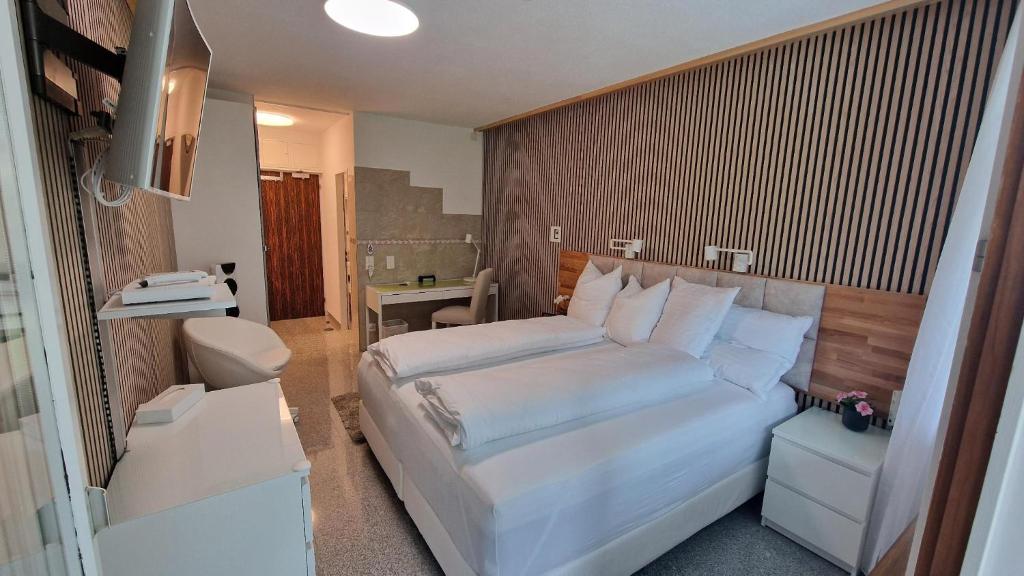 Postel nebo postele na pokoji v ubytování Motel 96