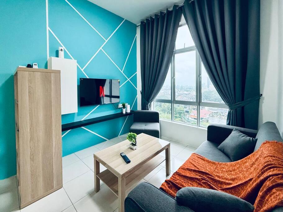 Posezení v ubytování Ipoh Midtown Anderson Suite 2R2B
