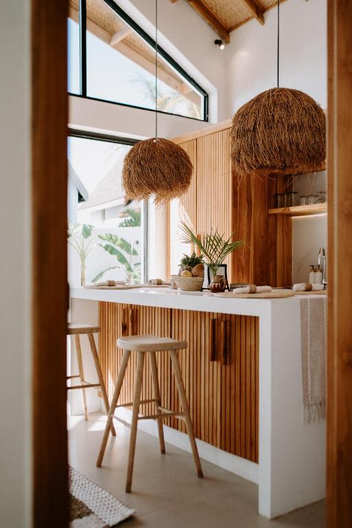 Kuchyň nebo kuchyňský kout v ubytování abode Zanzibar