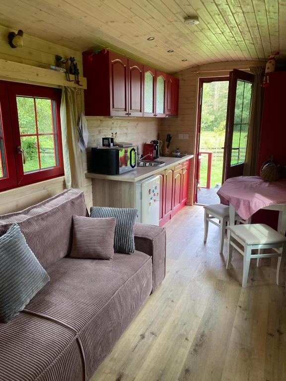 Kuchyň nebo kuchyňský kout v ubytování Puck B&B Babbita