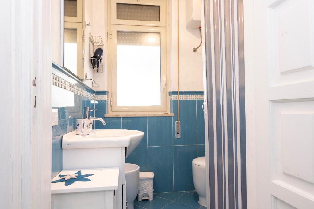 Kúpeľňa v ubytovaní Villa Jonny a due passi dal Mare