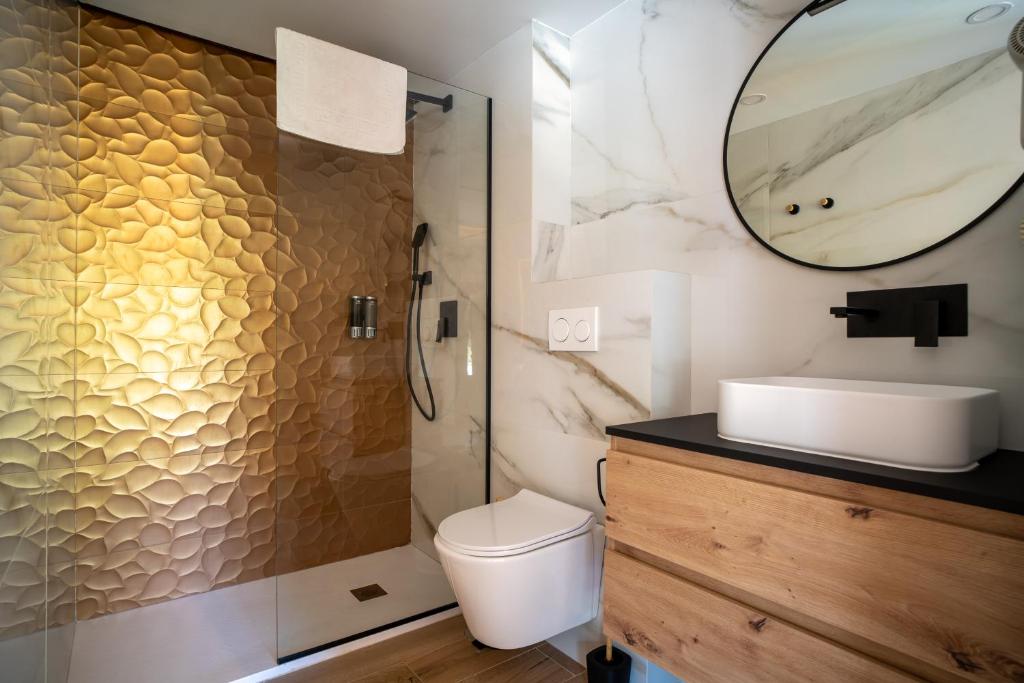 Koupelna v ubytování Apartamento para dos a los pies de la Alhambra