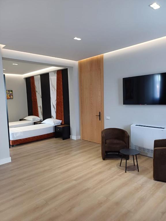 Postel nebo postele na pokoji v ubytování Oxygen Boutique Hotel