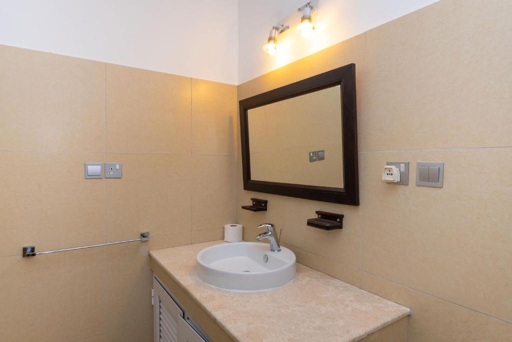Koupelna v ubytování Twakila Sunset Suites