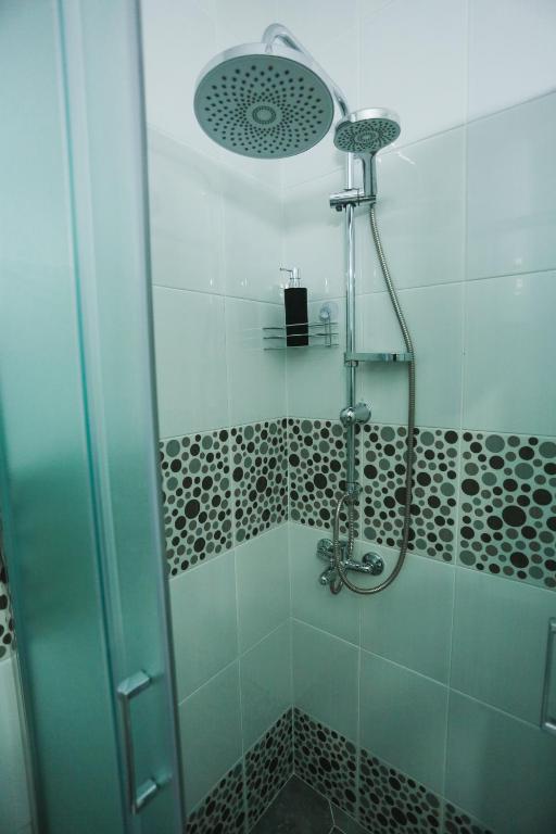 Koupelna v ubytování Apartmani Davidović