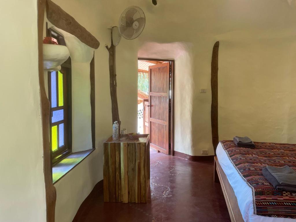 Chiang Dao Roundhouses - Chambre Double Avec Vue Sur Montagne