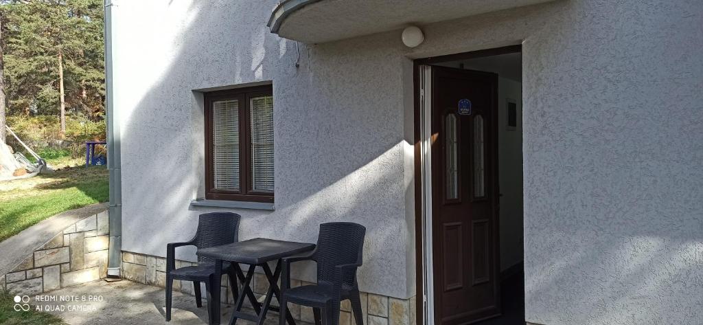 Balkón nebo terasa v ubytování Apartmani vila Todor